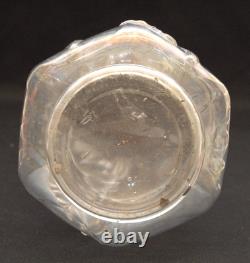 Very Rare Northwood Dandelion White Carnival Glass Iridescent Pitcher Tankard