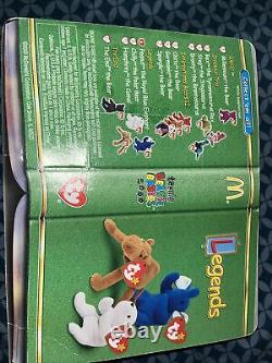 Very Rare Peanut The Royal Blue Elephant (Beanie Baby Legends Collection) 1995