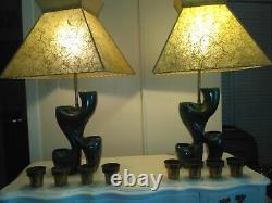 Very Rare ROYAL HAEGER LAMPS / PLANTERS featured on the 1954 Catalogue