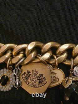 Very Rare, Retired Juicy Couture Ultra Thick Chain, Royal Bohemian Bracelet
