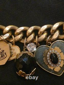 Very Rare, Retired Juicy Couture Ultra Thick Chain, Royal Bohemian Bracelet