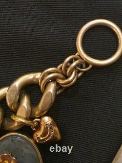Very Rare, Retired Juicy Couture Ultra Thick Chain, Royal Bohemian Bracelet