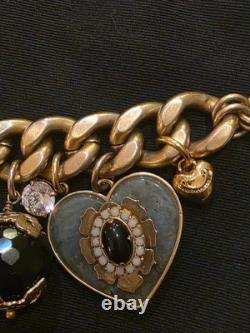 Very Rare, Retired Juicy Couture Ultra Thick Chain, Royal Bohemian Bracelet
