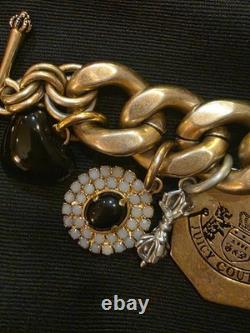 Very Rare, Retired Juicy Couture Ultra Thick Chain, Royal Bohemian Bracelet