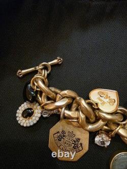 Very Rare, Retired Juicy Couture Ultra Thick Chain, Royal Bohemian Bracelet