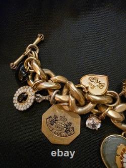 Very Rare, Retired Juicy Couture Ultra Thick Chain, Royal Bohemian Bracelet