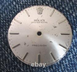 Very Rare Rolex Dial OYSTER ROYAL Steel precision Men