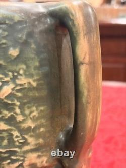 Very Rare Roseville Imperial 1 Double Handle 10 Antique 1921 Vase Amazing Cond
