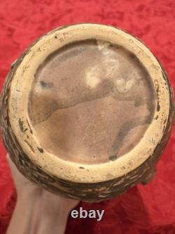 Very Rare Roseville Imperial 1 Double Handle 10 Antique 1921 Vase Amazing Cond