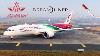 Very Rare Royal Air Maroc Boeing 787 9 Dream Liner At Mumbai Airport I Vaccine Uplift