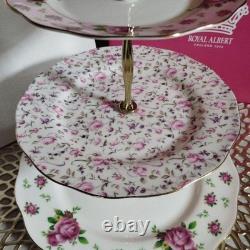 Very Rare Royal Albert Cake Stand