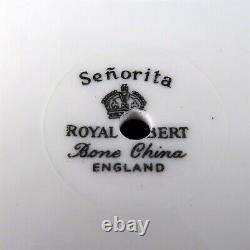 Very Rare Royal Albert Senorita 2 Tier Cake Plate