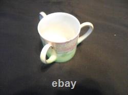 Very Rare Royal Bayreuth 3 handled Jack in The Beanstalk demi tasse cup