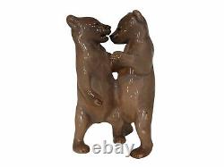Very Rare Royal Copenhagen Two Bear figurine