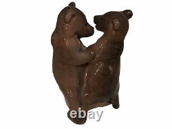 Very Rare Royal Copenhagen Two Bear figurine