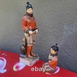 Very Rare Royal CopenhagenA Woman From Greenland Painted Porcelain Figurine