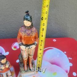 Very Rare Royal CopenhagenA Woman From Greenland Painted Porcelain Figurine