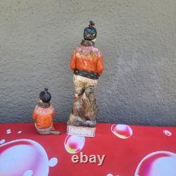 Very Rare Royal CopenhagenA Woman From Greenland Painted Porcelain Figurine