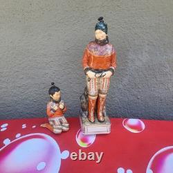 Very Rare Royal CopenhagenA Woman From Greenland Painted Porcelain Figurine