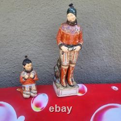 Very Rare Royal CopenhagenA Woman From Greenland Painted Porcelain Figurine
