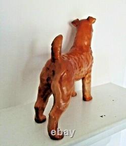 Very Rare Royal Doulton Airedale Terrier Hn 988 Large Size Excellent