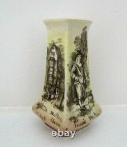 Very Rare Royal Doulton Antique Seriesware Vase Old London Perfect