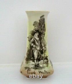 Very Rare Royal Doulton Antique Seriesware Vase Old London Perfect