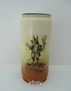 Very Rare Royal Doulton Antique Seriesware Vase Old Winchester Excellent