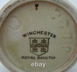 Very Rare Royal Doulton Antique Seriesware Vase Old Winchester Excellent