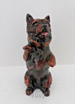 Very Rare Royal Doulton Cairn Terrier Begging Hn 2589 Rare Colourway Perfect