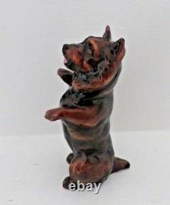 Very Rare Royal Doulton Cairn Terrier Begging Hn 2589 Rare Colourway Perfect