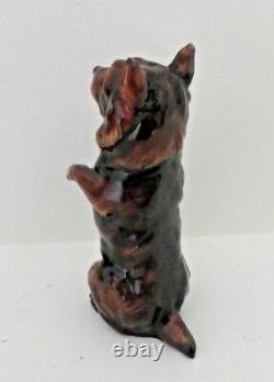 Very Rare Royal Doulton Cairn Terrier Begging Hn 2589 Rare Colourway Perfect