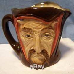 Very Rare Royal Doulton DEVIL MEPHISTOPHELES w VERSE Character Jug NICE