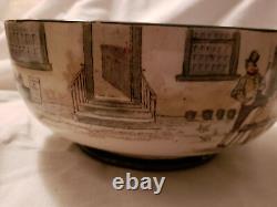 Very Rare Royal Doulton Dickens Ware Bowl D3020