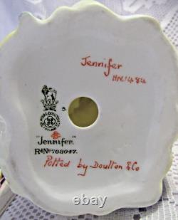 Very Rare Royal Doulton Figurine Jennifer Hn 1484 Dated 1932