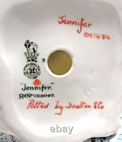 Very Rare Royal Doulton Figurine Jennifer Hn 1484 Dated 1932