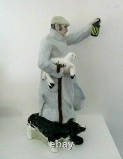 Very Rare Royal Doulton Figurine The Shepherd Hn 3160 Reflections Perfect