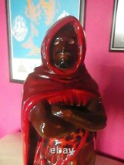 Very Rare Royal Doulton Flambe Figure The Moor Hn 3642 Ltd. Ed. 150 Perfect