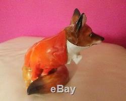 Very Rare Royal Doulton Fox In Hunting Dress Hn 100 Very Good Condition