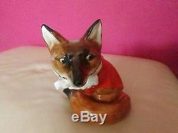 Very Rare Royal Doulton Fox In Hunting Dress Hn 100 Very Good Condition