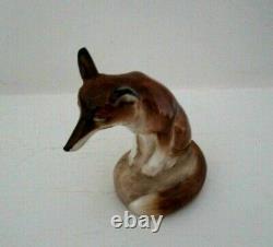 Very Rare Royal Doulton Fox Seated Hn 147c Style One Small Size Perfect