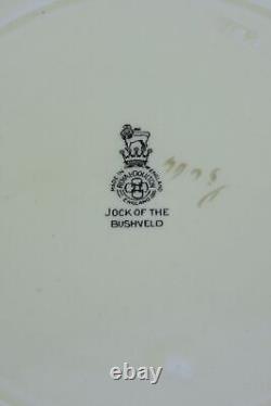 Very Rare Royal Doulton Jock Of The Bushveld Plate D5464