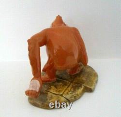 Very Rare Royal Doulton Jungle Book Figurine King Louie Jb7 Perfect