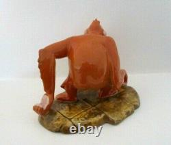 Very Rare Royal Doulton Jungle Book Figurine King Louie Jb7 Perfect