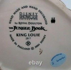 Very Rare Royal Doulton Jungle Book Figurine King Louie Jb7 Perfect