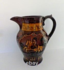 Very Rare Royal Doulton Kingsware Jug Duke Of York Excellent Condition