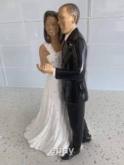 Very Rare Royal Doulton Ltd Ed President & Mrs Obama Inaugural Dance HN5482 Box