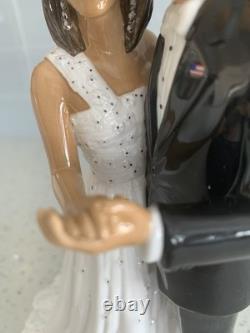 Very Rare Royal Doulton Ltd Ed President & Mrs Obama Inaugural Dance HN5482 Box