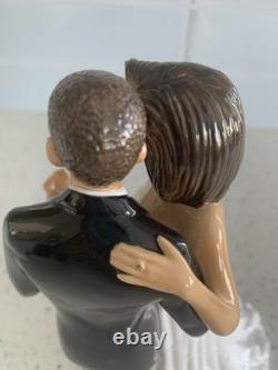 Very Rare Royal Doulton Ltd Ed President & Mrs Obama Inaugural Dance HN5482 Box