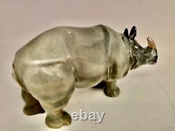 Very Rare Royal Doulton Rhinoceros Standing HN141